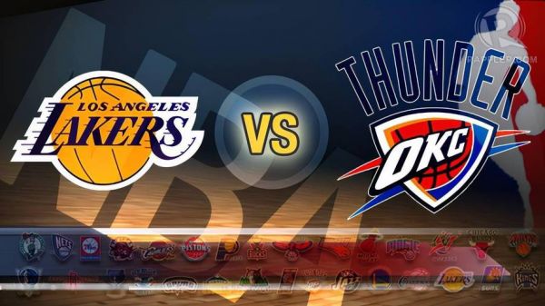 nba雷霆vs湖人_nba雷霆队_nba湖人队