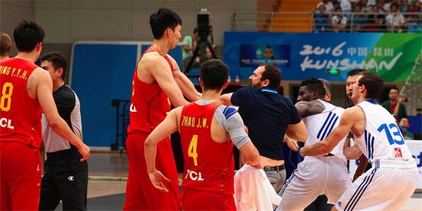 中国男篮_法国_精彩对决