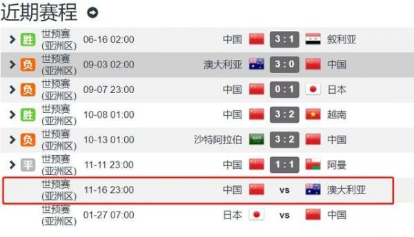 中国对澳大利亚足球时间_中国对澳大利亚足球时间直播_中国对澳大利亚足球时间录像回放