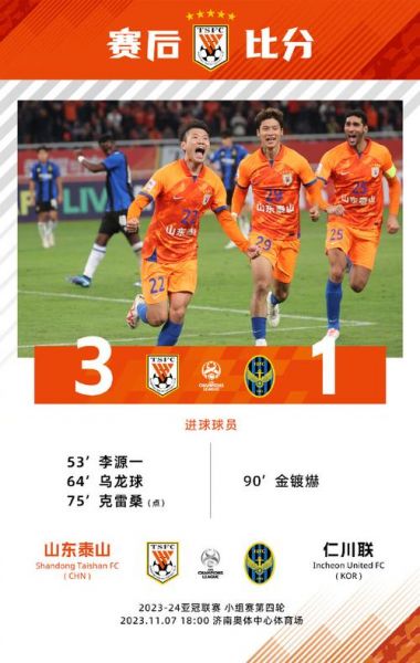 亚冠仁川联VS山东泰山_亚冠仁川联VS山东泰山直播_亚冠仁川联VS山东泰山录像回放