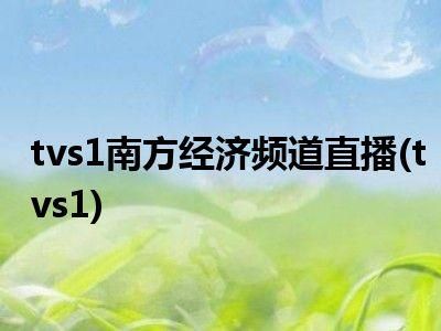 南方电视台tvs1直播_南方电视台tvs1直播免费在线观看_南方电视台tvs1直播录像回放