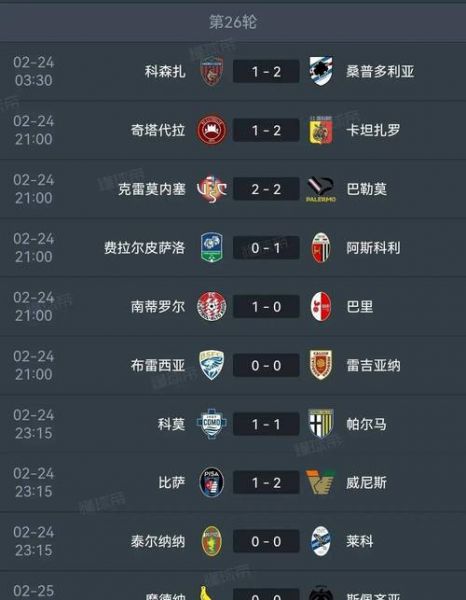 意乙积分榜_意乙积分榜直播_意乙积分榜免费在线观看