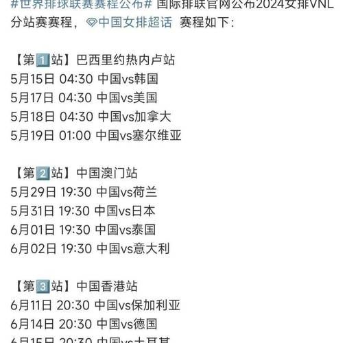 2016奥运会女排赛程表（2016奥运会女排赛程表如何对阵）
