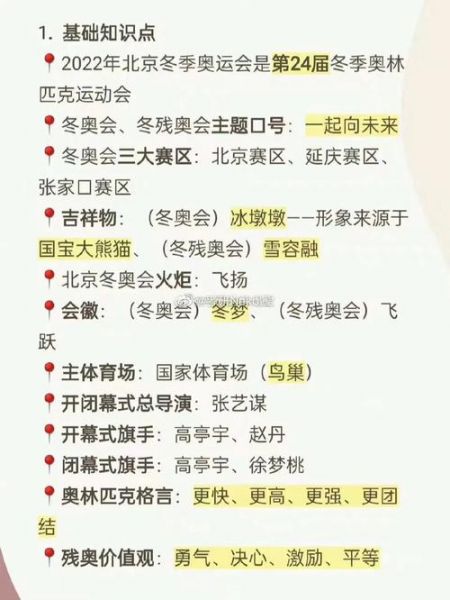 2022年冬季奥运会（2022年冬季奥运会的主题口号是什么）
