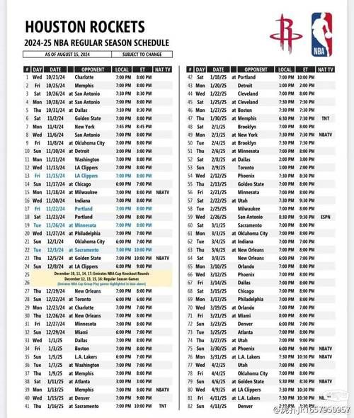nba季前赛完整赛程时间表（nba季前赛比赛结果）