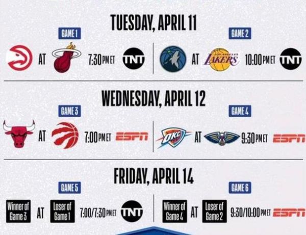 nba季后赛什么时候开始（NBA季后赛什么时候开始打）