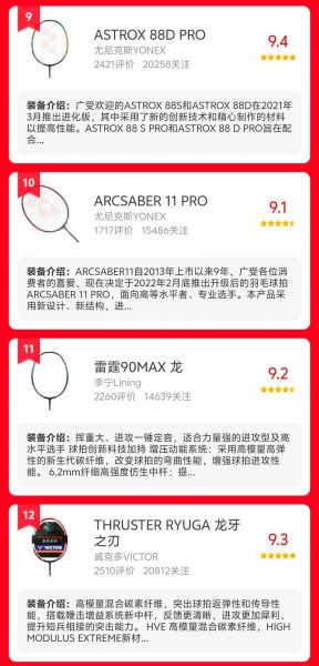 羽毛球拍子牌子排名（羽毛球拍子品牌）