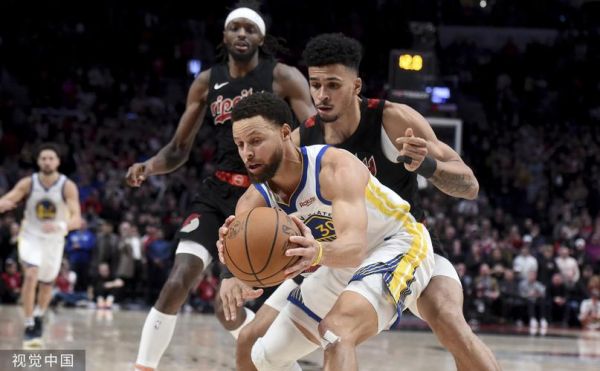 nba勇士vs开拓者，NBA勇士vs开拓者