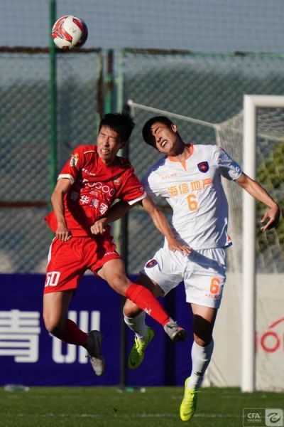 青岛中能vs广州恒大，青岛中能u17