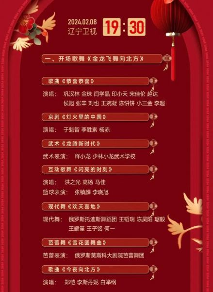 辽宁卫视节目预告，辽宁卫视频道节目表