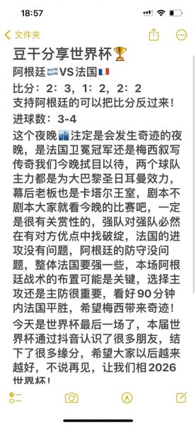 法国对阿根廷的比分预测，法国对战阿根廷比分