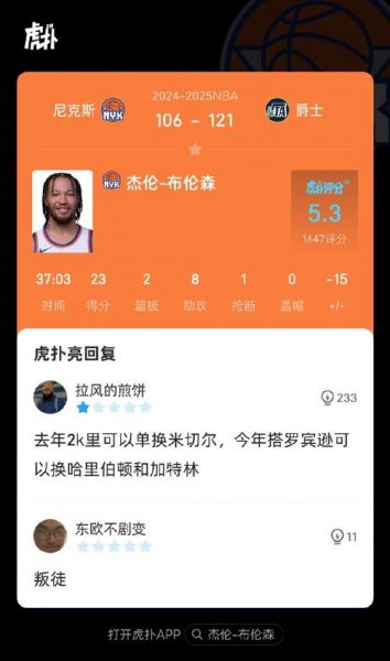 爵士vs尼克斯，爵士VS尼克斯直播