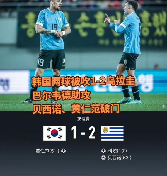 乌拉圭vs韩国，乌拉圭vs韩国谁胜了