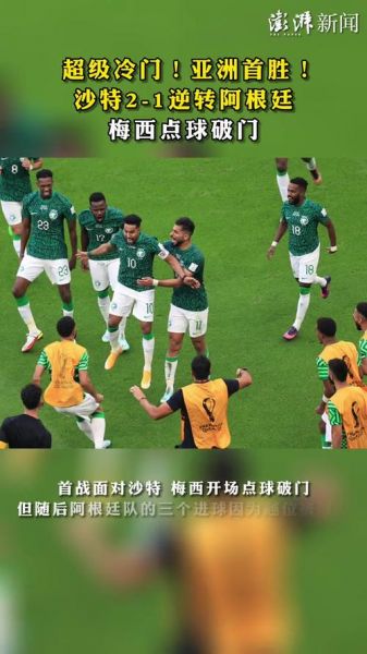 阿根廷vs沙特，阿根廷vs沙特100元能赢多少