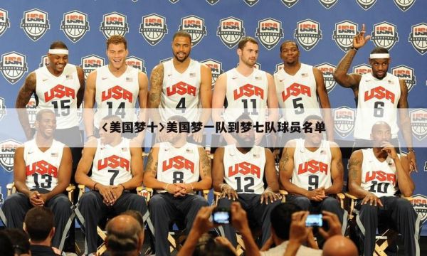 美国足球队，美国足球队员名单