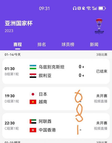 阿联酋VS越南，阿联酋vs越南比赛时间