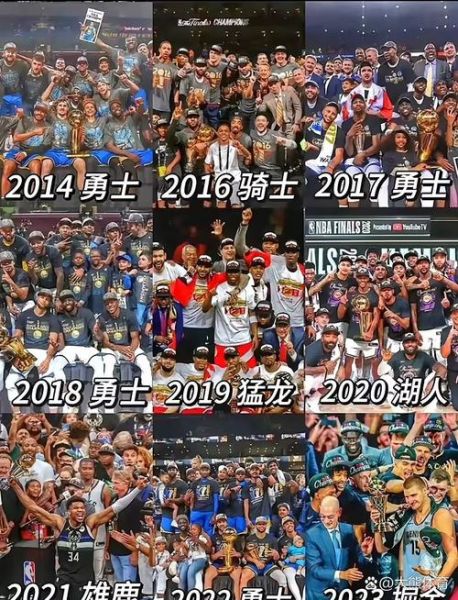 10年nba总冠军，最近十年nba总冠军