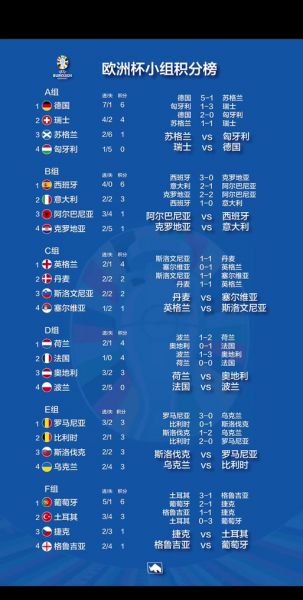 2008年欧洲杯比分，2008欧洲杯比分全图分析