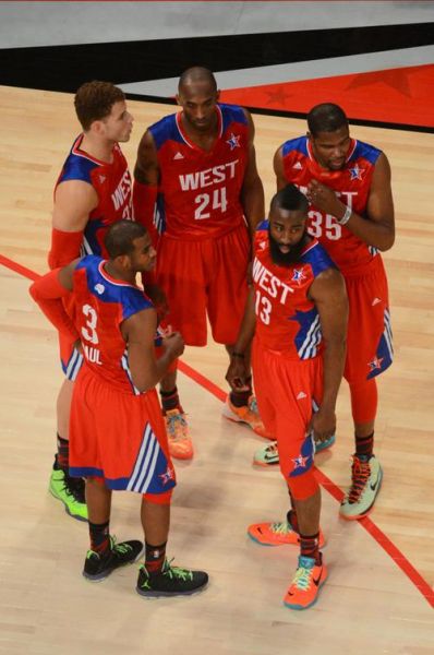 2013nba全明星赛出场仪式，13年nba全明星赛