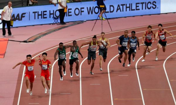 2019多哈田径世锦赛，2019多哈田径世锦赛4x100决赛