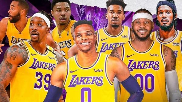 2021nba湖人队球员名单，2021年湖人球员