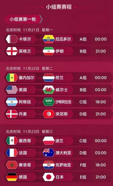2022世界杯附加赛赛程表，2022年世界杯附加赛