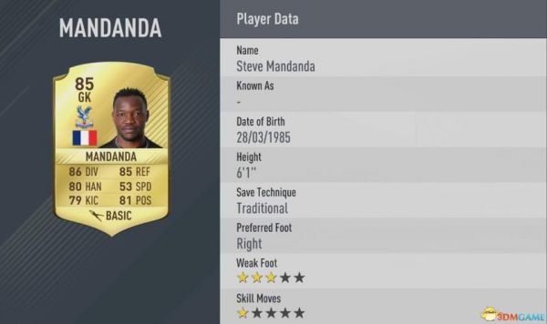 fifa21未来十大潜力门将，fifa21潜力最高门将
