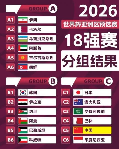 世界杯亚洲区预选赛在哪里举行，世界杯亚洲区预选赛在中国