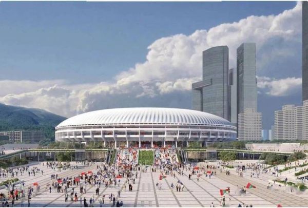 中国在建专业足球场，中国在建的专业足球场