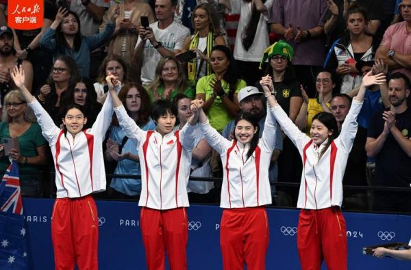中国女子接力夺冠，中国女子接力夺冠回放