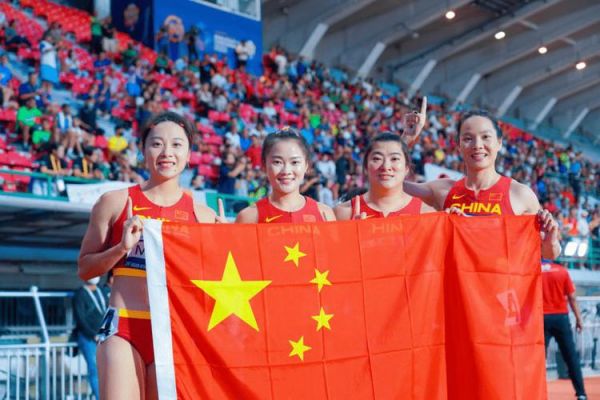 中国女子接力夺冠，中国女子接力夺冠回放