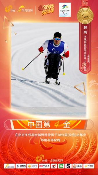 中国首次参加冬季残奥会，中国首次参加残奥会获得几枚金牌