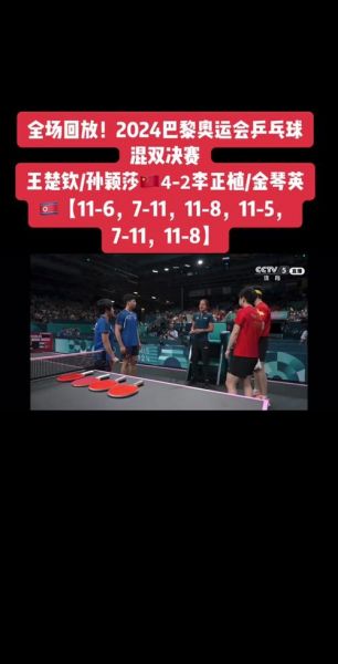 乒乓球混双决赛回放，乒乓球混双决赛 回放