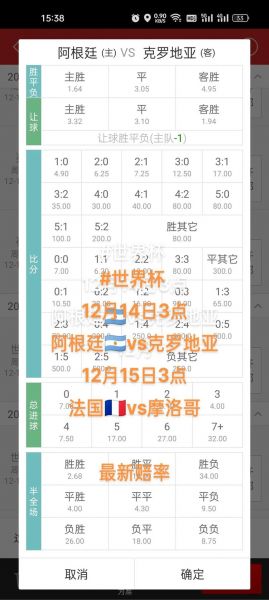 克罗地亚对法国比分预测，克罗地亚vs法国 世界杯