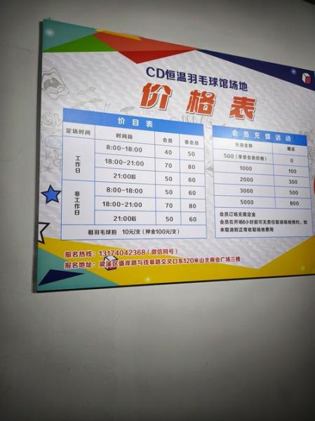 北京羽毛球场馆，北京羽毛球场馆费用