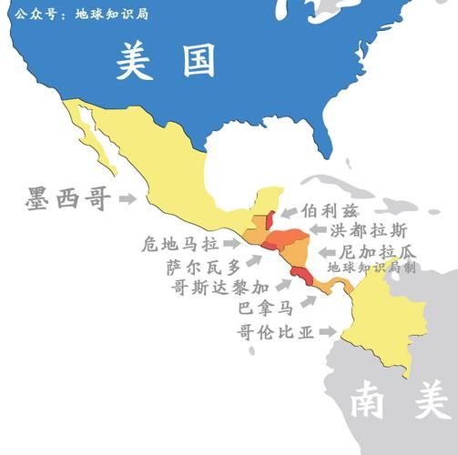墨西哥地图世界地图，墨西哥地图中文版高清