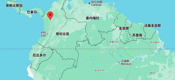 大哥伦比亚，大哥伦比亚版图