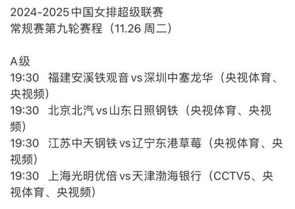 央视5套节目表一周，央视五套一周节目预告
