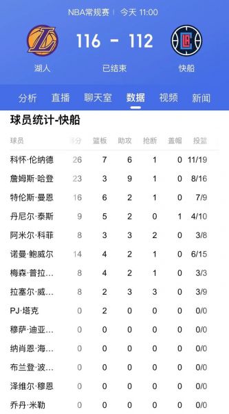 快船比赛直播在线，快船比赛免费直播