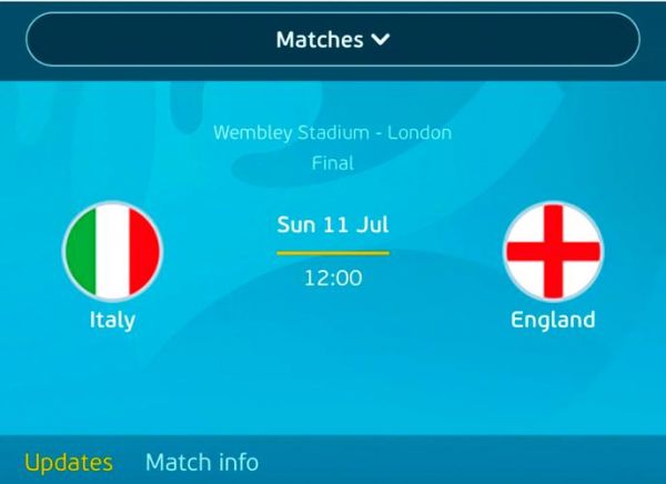 欧洲杯英格兰vs意大利直播，欧洲杯赛程2021英格兰对意大利