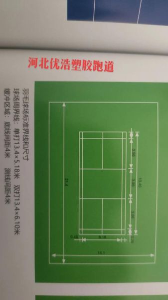 羽毛球场地的长和宽是多少，羽毛球场地长是多少宽是多少
