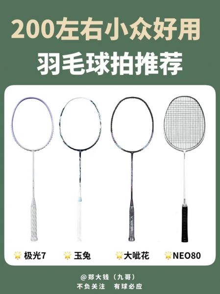 羽毛球拍品牌哪个好，羽毛球拍品牌推荐