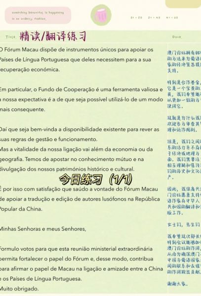 葡萄牙语翻译中文，葡萄牙语翻译中文转换器