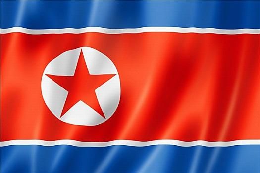 蒙古国旗，朝鲜国旗