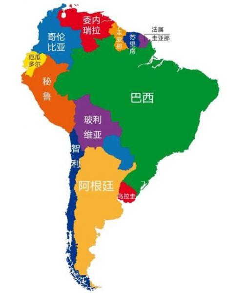 阿根廷地图位置，阿根廷地图高清中文版